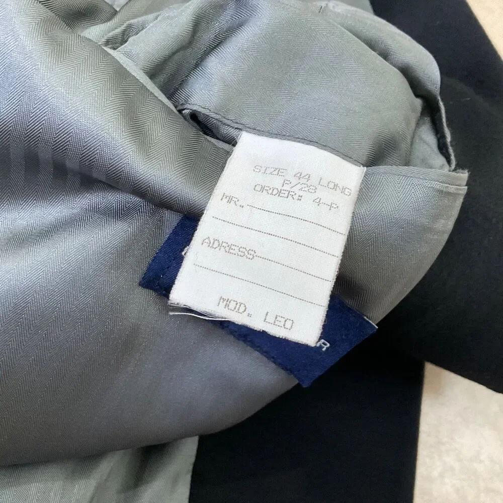 Vintage  Lord & Taylor Men’s  44L 100% Cashmere Blazer Jacket only Black